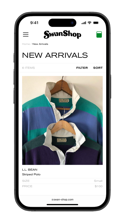Mobile Listing Page